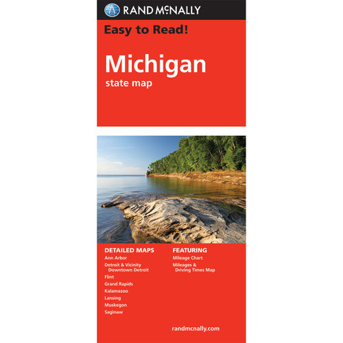Easy To Read: Michigan State Map
