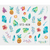 multicolored stickers