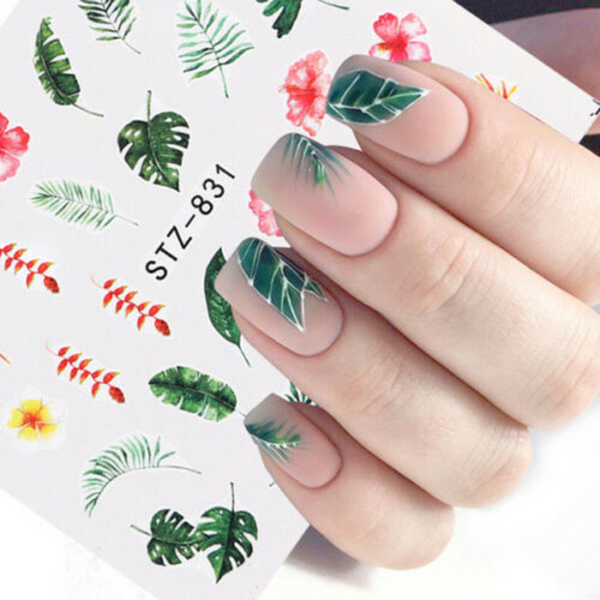 Personalized Beautiful nail stickers good for beauty salon and nail shop