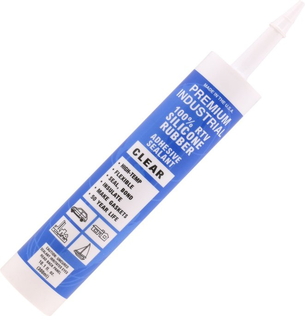 Premium 100% RTV Silicone Sealant (Available in Multiple Colors