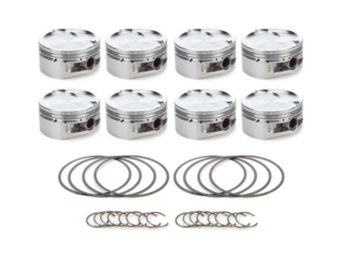 GM LS Dished Piston Set 4.125 Bore -23.5cc