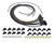 Moroso Universal Mag Tune 135 Degree Wire Set - Black - 9882M