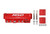 High-Current Solid State Relay 35 Amp x 4 Red