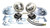 Rear Disc Conv. Kit GM 10/12 Bolt No E-Brake