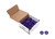 Body Bolt Washer Plastic Purple 50pk