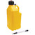 Utility Jug 5 Gal w/Filler Hose Yellow