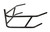 Rear Bumper w/Brace 4130 Black