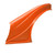Dominator Outlaw L/M Left Flare Orange
