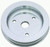 Pol Alum SBC Double Gro ove Pulley