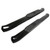 PRO TRAXX 4in Oval Nerf Step Bars Black