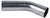 3.0 45 Deg Radius Elbow