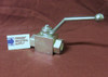 (Qty of 1) Hydraulic Ball Valve 2 way 3/4" NPT 5800 PSI Gemels GE2NNT44011A000