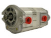 2DG1BU1407L Honor Pumps USA Tandem hydraulic gear pump 6.44 GPM/3.26 GPM @ 1800 RPM  Honor Pumps USA