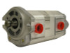 2DG1BU1408R Honor Pumps USA Tandem hydraulic gear pump 6.44 GPM/3.26 GPM @ 1800 RPM  Honor Pumps USA