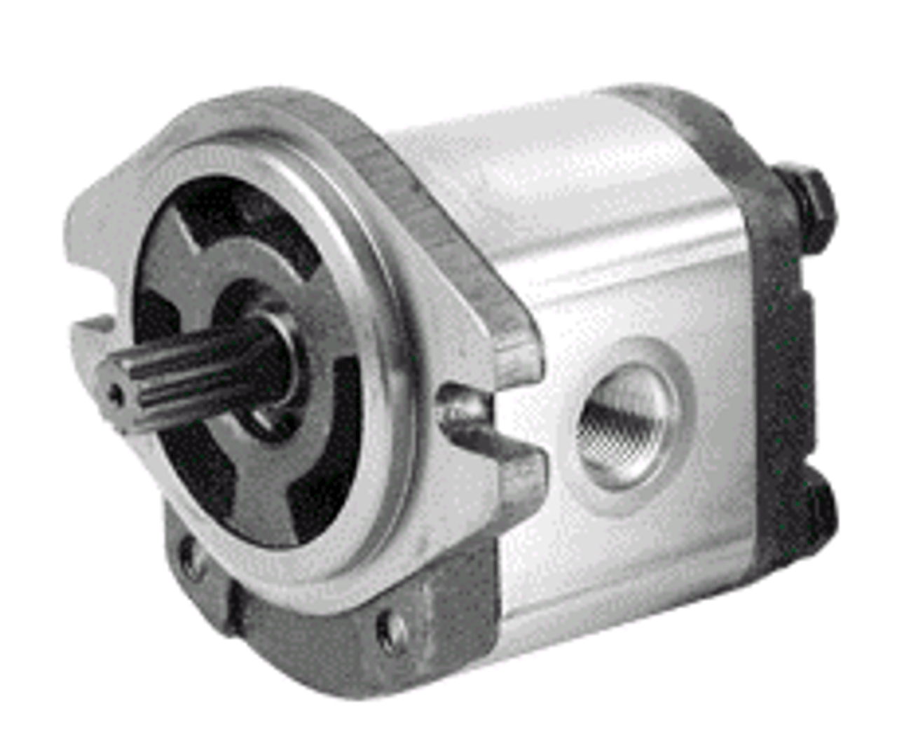 Honor Pumps 2GG2U26L Hydraulic gear pump 1.53 cubic inch displacement 9T splined shaft  Honor Pumps USA