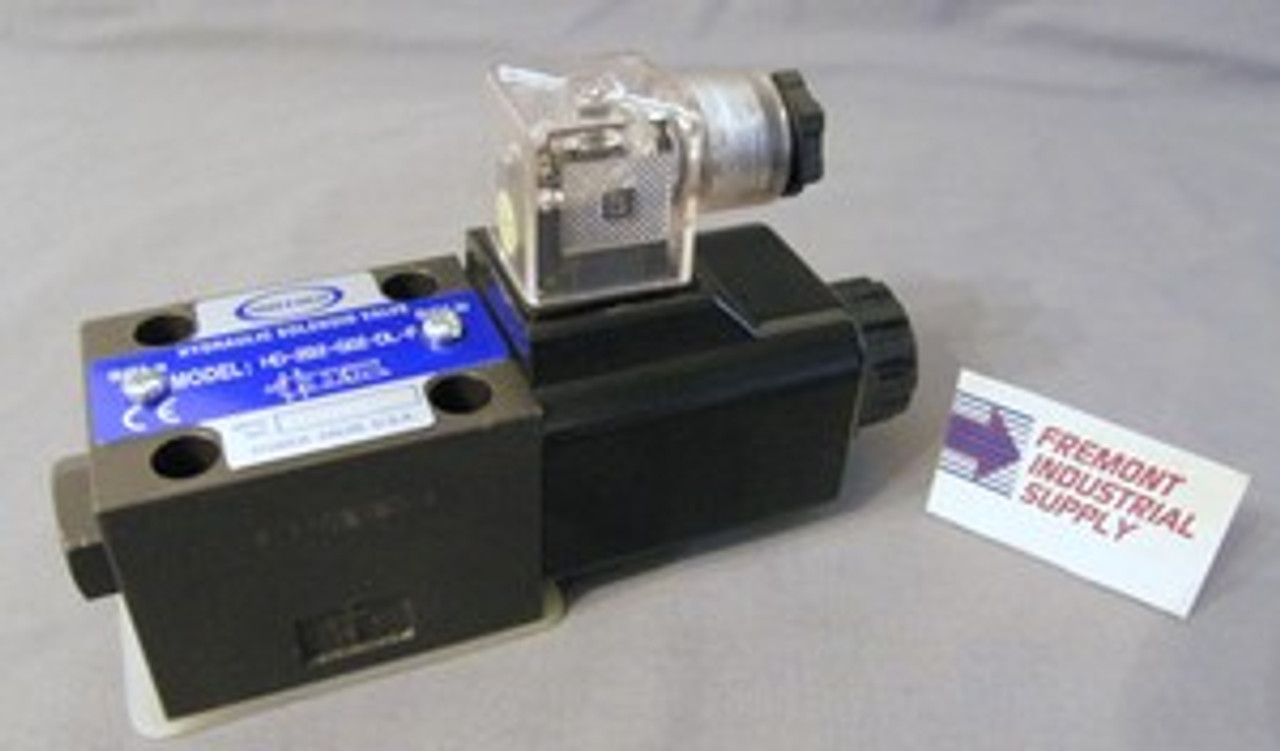 (Qty of 1) SWH-G03-B2-A240-20 Northman interchange D05 hydraulic solenoid valve 4 way 2 position single coil 240/60 VOLT AC  Power Valve USA