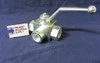 Hydraulic Ball Valve 3 way #20 SAE 5000 PSI