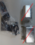 Pre-Owned Trimble EZ-Steer Bracket P/N 53059-21 (Missing 2 metal templates)