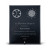 Black Glass Recognition Plaque