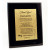 8x10 Ebony Piano Finish with Sublimated Full Plate