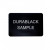 Military Industrial Grade DuraBlack Custom Inscription Plate