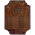 18x24" Walnut Finish Recording Plaque with Cast Components