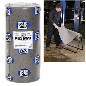 PIG® Universal Medium-Weight Absorbent Mat Roll 30" x 150' (180/Roll) PIG® Universal Medium-Weight Absorbent Mat Roll 30" x 150' (180/Roll)