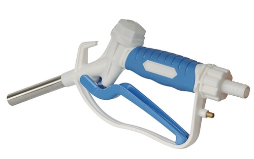 Liquidynamics Manual Poly Discharge Nozzle with 3/4 IN Hose Barb