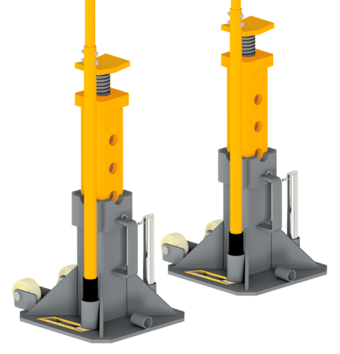 Gaither 22 Ton Heavy Duty Jack Stand w/ Wheels (Pair)