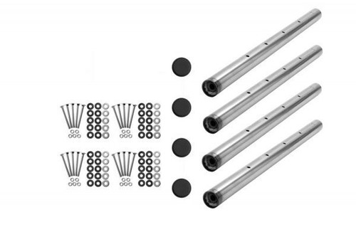 BettsHD Tube Style Stainless Steel Single Axle Mounting Kit