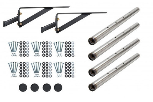 BettsHD Tube Style Stainless Steel Full Tandem Axle Mounting Kit