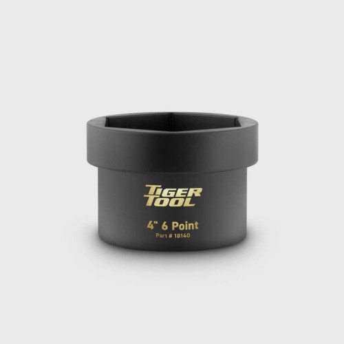 Tiger Tool 4" 6 Point Axle Nut Socket
