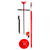 AFF 1650 lb Underhoist Stand With Foot Pedal