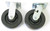 Wesco 6 IN x 2 IN Phenolic Caster Set PR-6