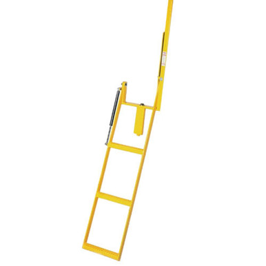 Mini Step Stake Swing Down Step with Solid Stake - Unique Truck Equipment