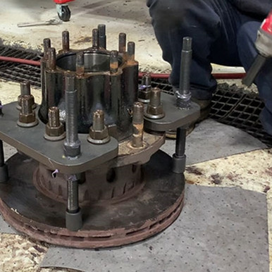 Kiene Heavy Duty Disc Brake Rotor Press - Kiene Diesel Tools