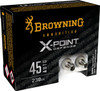 Browning X-Point 45 ACP 230 Grain Hollow Point Ammunition