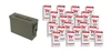 Winchester 9mm 115 Grain Full Metal Jacket Ammunition 1000 Rounds + Military Ammo Can - Free Shipping!