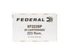 Federal Premium 223 Remington 62 Grain Bonded Soft Point