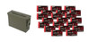 Federal 9mm 147 Grain Full Metal Jacket Ammunition 1000 Rounds + Military Ammo Can