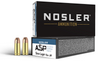 Nosler ASP 9mm 115 Grain Jacketed Hollow Point (JHP) Ammo