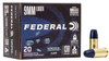 Federal Syntech Defense 9mm 138 Grain Segmented Hollow Point (SHP) Ammo