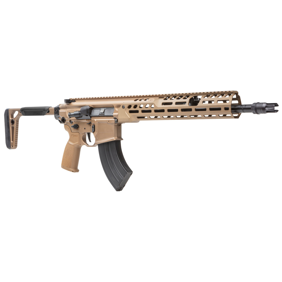 Sig Sauer MCX SPEAR-LT 7.62x39 16" 1:9.5" Bbl Coyote Brown Rifle w/(1 ...