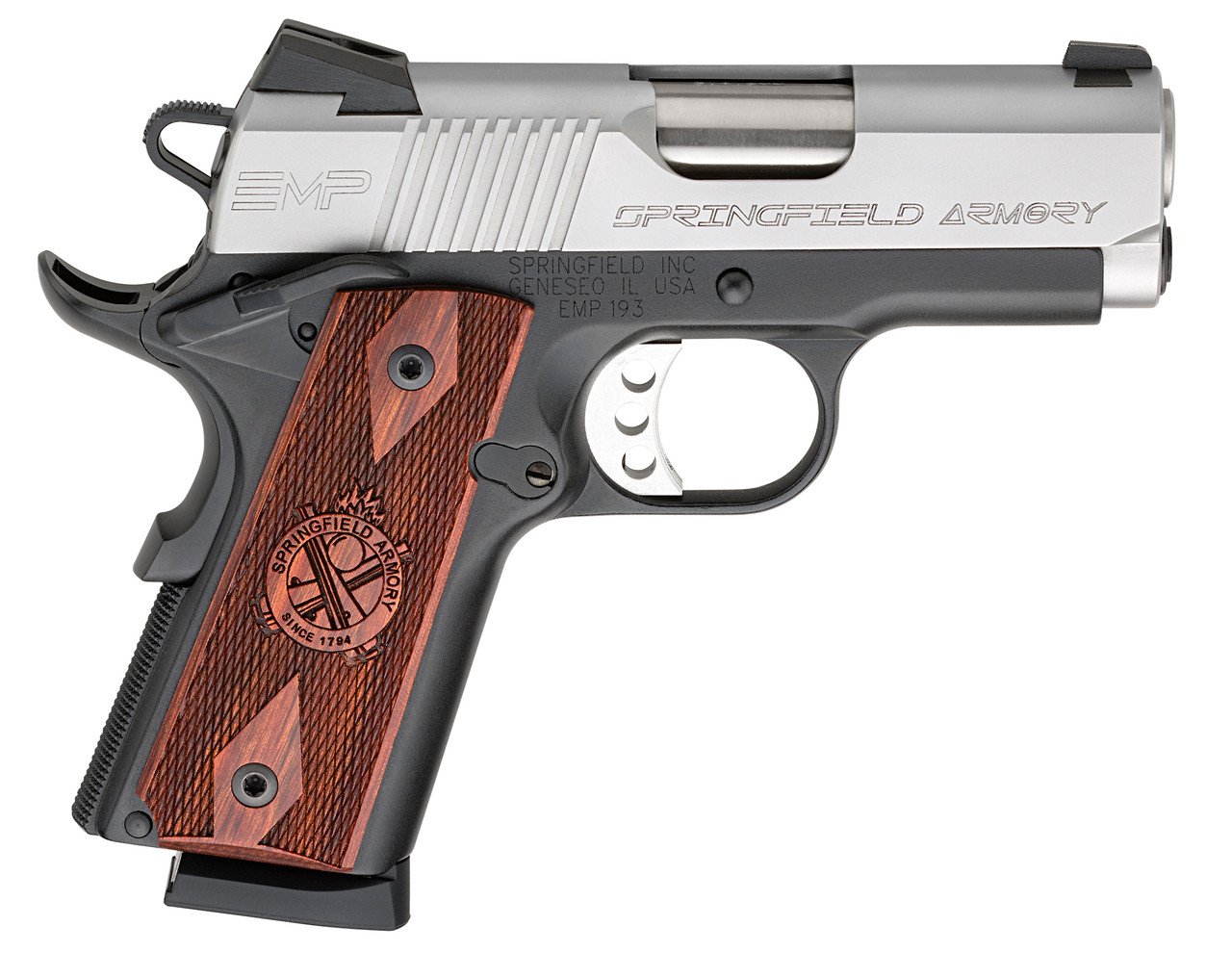 1911 Emp® 9mm Handgun – Stainless, CA Compliant (PI9209LCA)