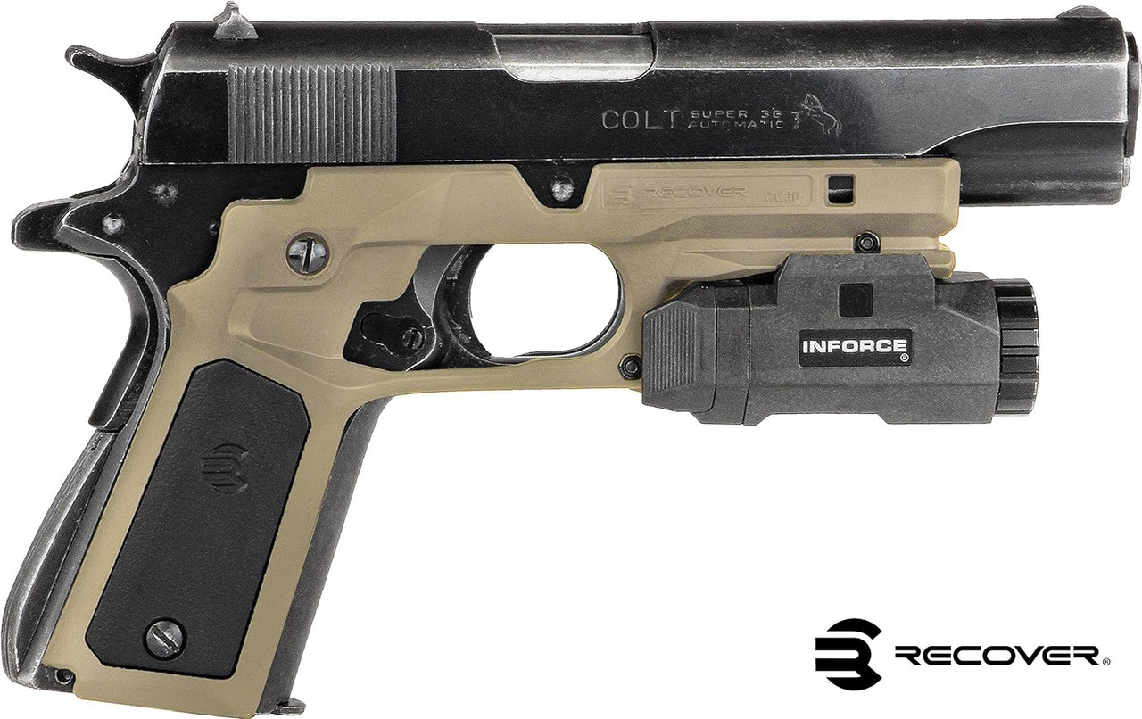 Recover Tactical CC3H 1911 Grip and Rail System - Bereli Inc.