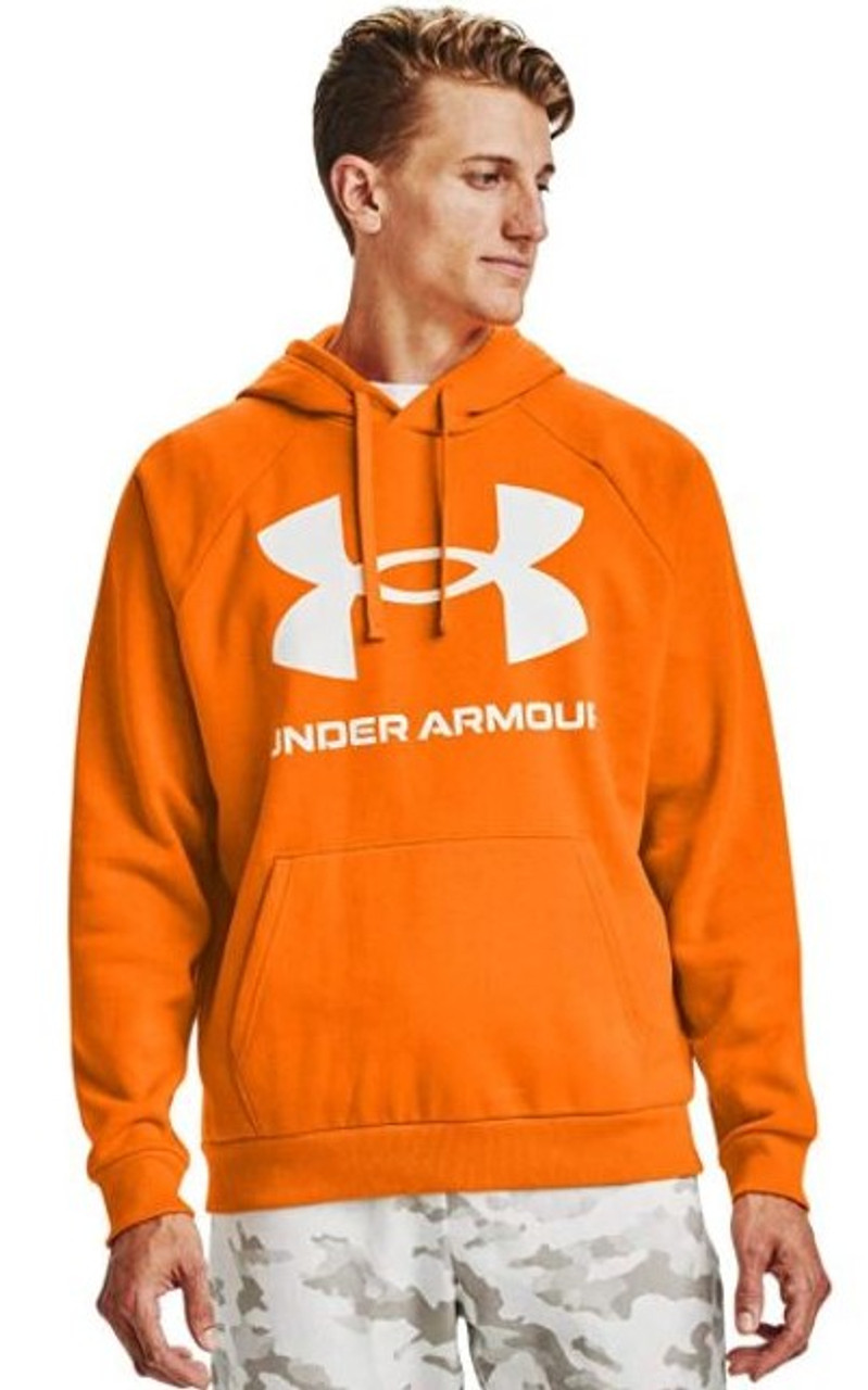 Under Armour Men's UA Rival Fleece Big Logo Hoodie Hoody Sweatshirt  1357093-330