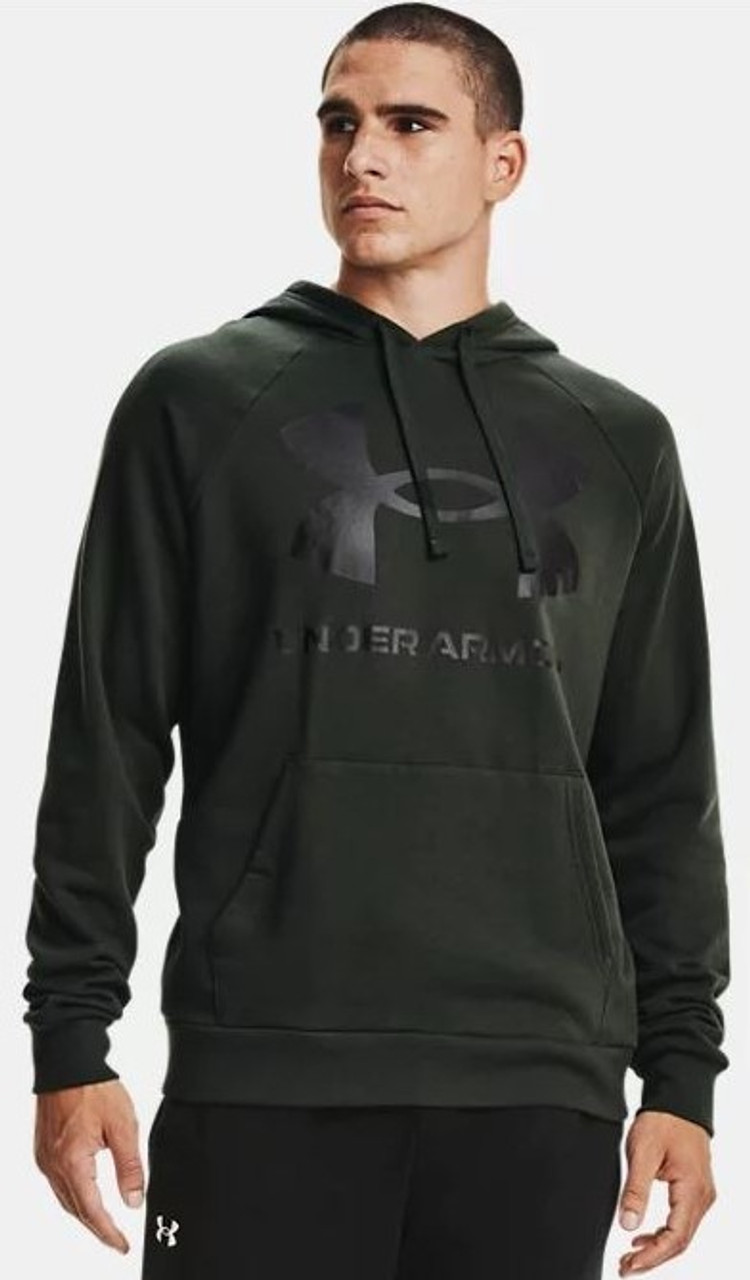 Under Armour Men's UA Rival Fleece Big Logo Hoodie Sweatshirt