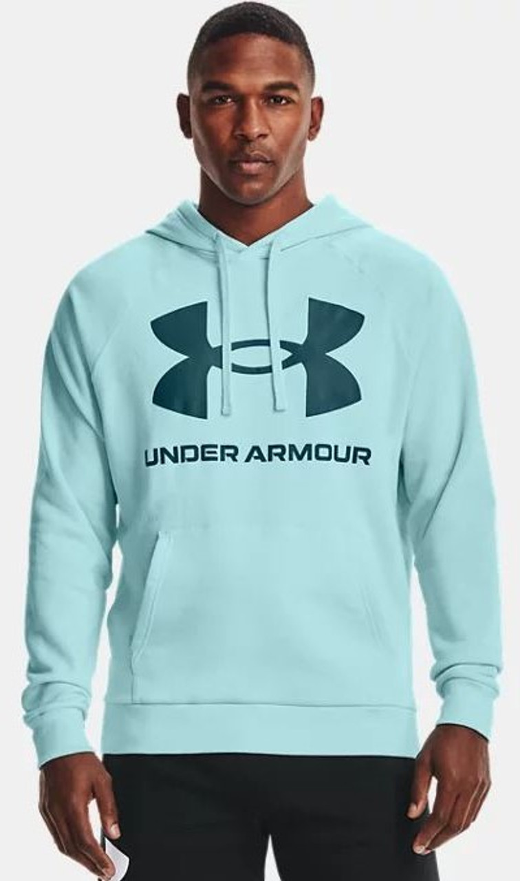 Under Armour Rival Fleece Men Big Logo Athletic Fashion Hoodie