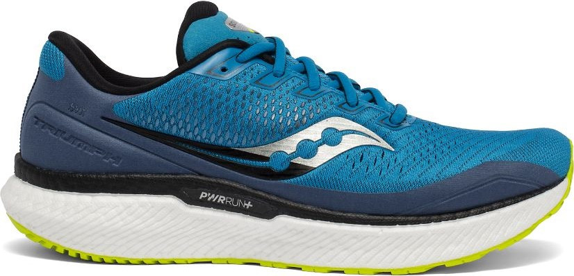 Saucony Mens Triumph 18 Road Running Shoe Navy Orange Lime Green S20595-35 11.5 Saucony Triumph 18 Men main image 2
