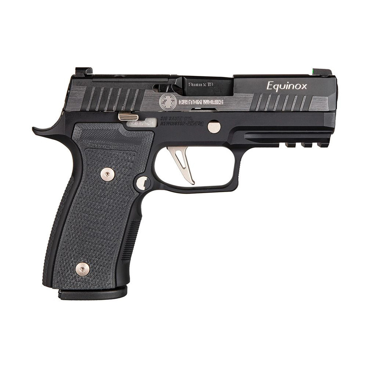 SIG SAUER P320 AXG EQUINOX 17RD 9MM PISTOL, BLACK - 320AXGCA-9-CW